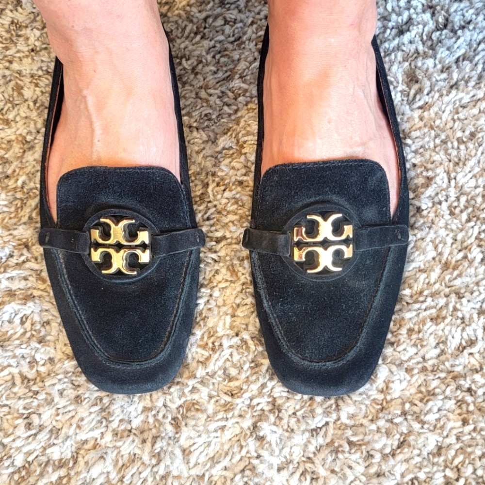 Tory Burch Suede Loafers